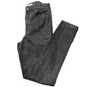 Social Standard by Sanctuary High Rise Skinny Jeans Black No Holes Womens 6